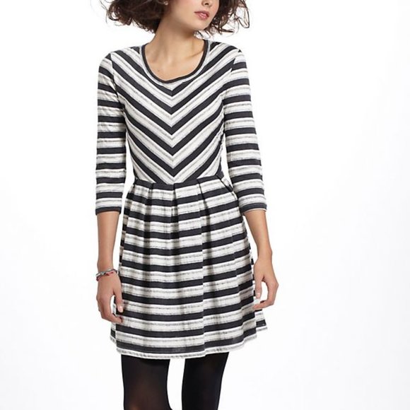 Anthropologie Dresses & Skirts - Anthropologie Puella Mitered Striped Knit …